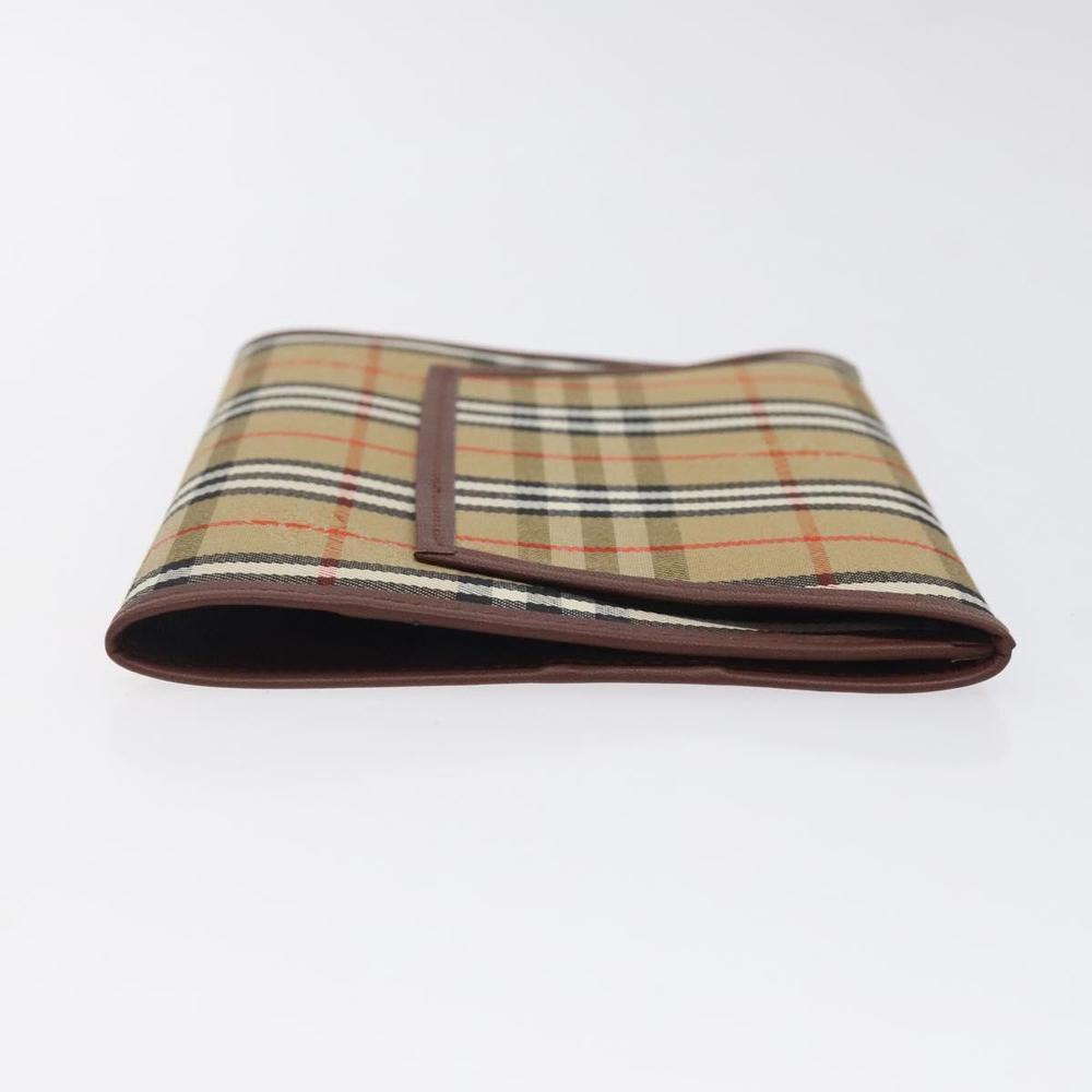 BURBERRY Nova Check Day Planner Cover Canvas Beige Auth am8273 - Picture 3 of 16